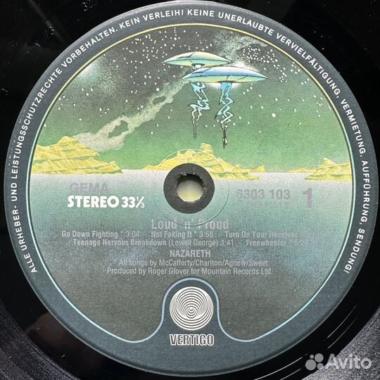 Nazareth – Loud'N'Proud (Германия 1985г.)