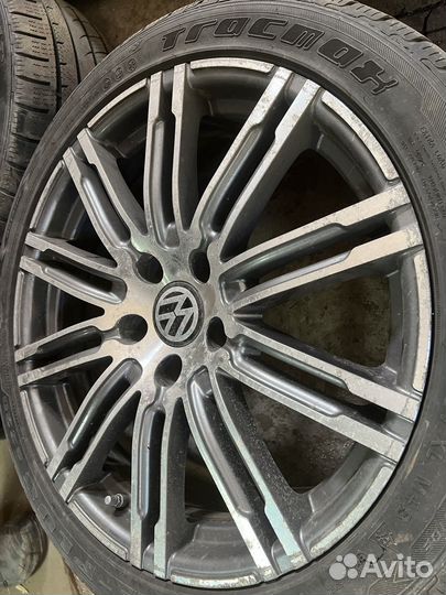 Диски с резиной r20 porshe, vw, audi