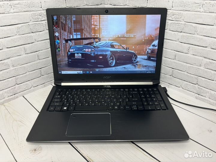 Игровой Acer i5-7300HQ/ RAM 12/ GTX 1050/ SSD+HDD