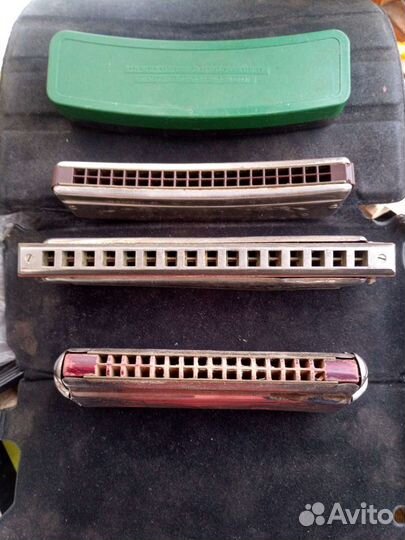 Немецкие губные гармошки(3 шт)