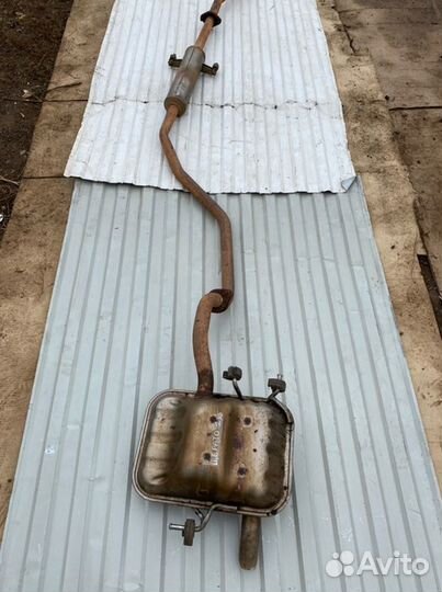 Глушитель Kia Cerato 1