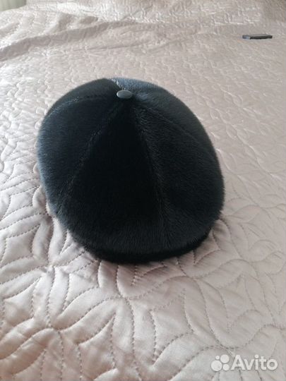 Меховая мужская кепка