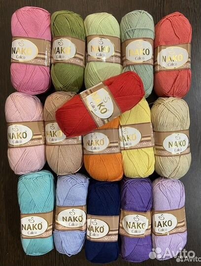 Пряжа Nako Calico