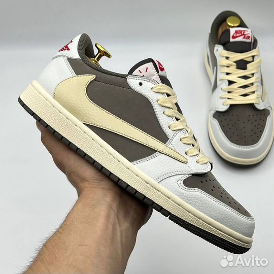 Кроссовки мужские Nike Jordan 1 Travis Scott