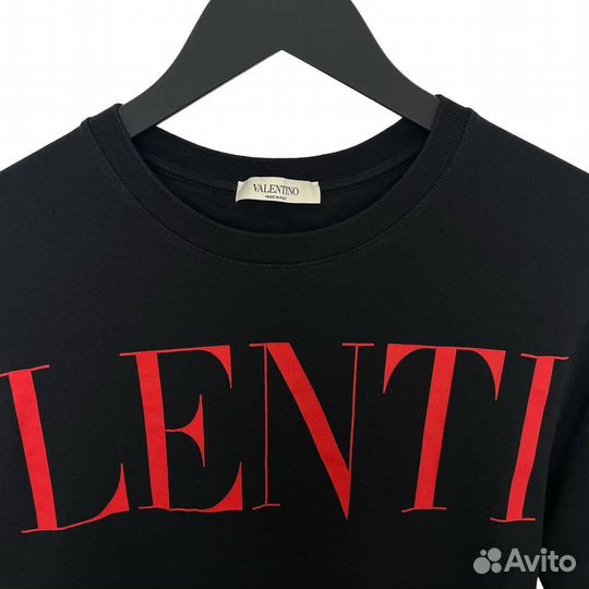 Хлопковая футболка Valentino M