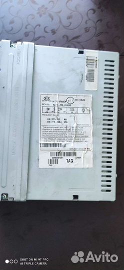 Штатная магнитола на Киа Оптима 2012 года