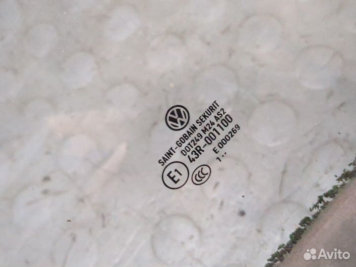 Стекло боковой двери Volkswagen Transporter 5, 2012