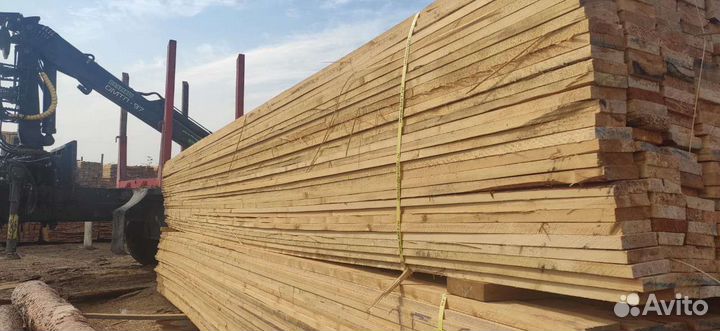 Доска обрезная сосна