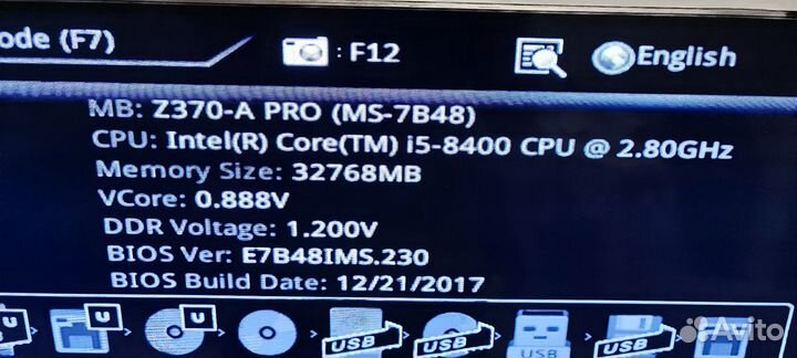 I5 8400 + Z370-a pro + 32 ddr4