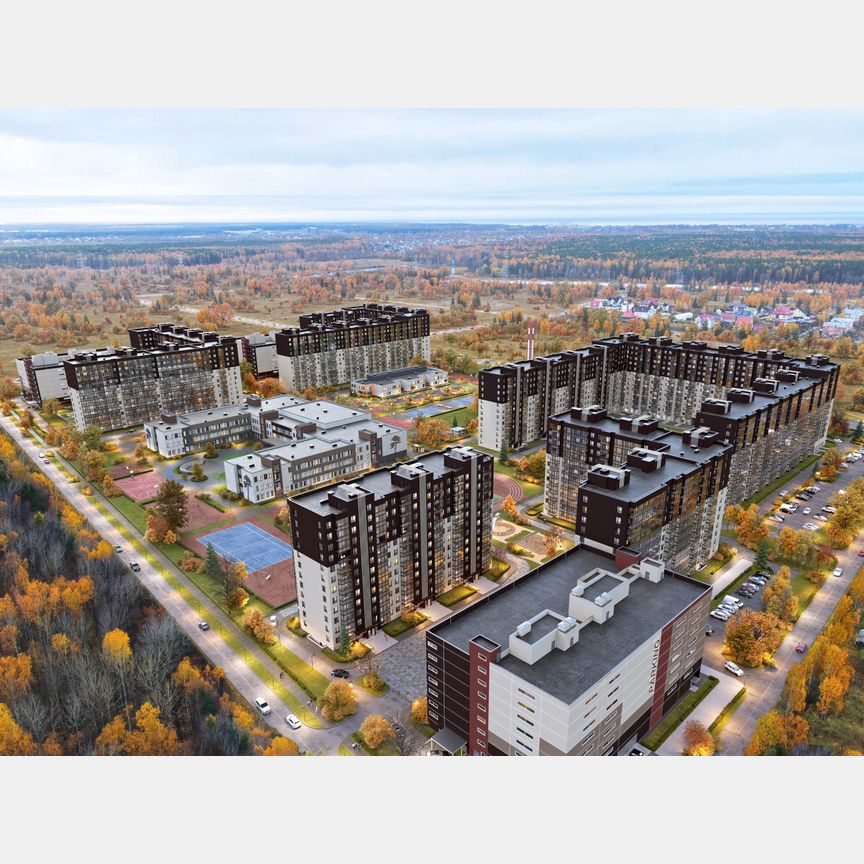 1-к. квартира, 39,5 м², 8/12 эт.