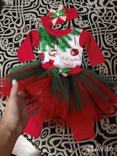 Новогодний Костюм для девочки 62-68