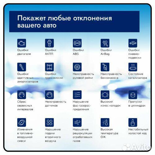 Автосканер Bluetooth ELM-327 obdii v2,1