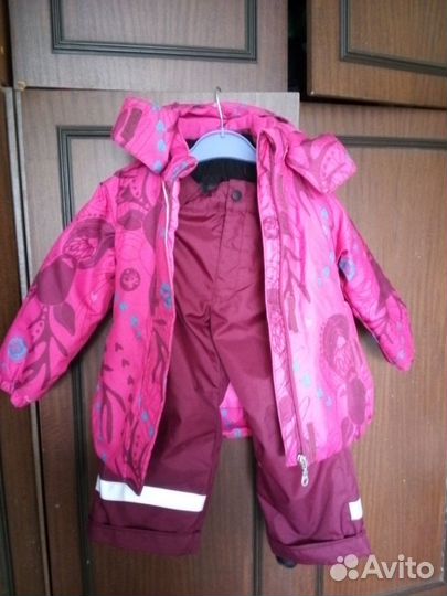 Зимний комбинезон для девочки 98