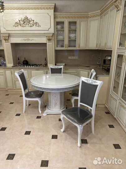 Кухонный стол стулья /Обеденная группа стол стулья