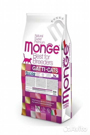 Сухой корм Monge для кошек