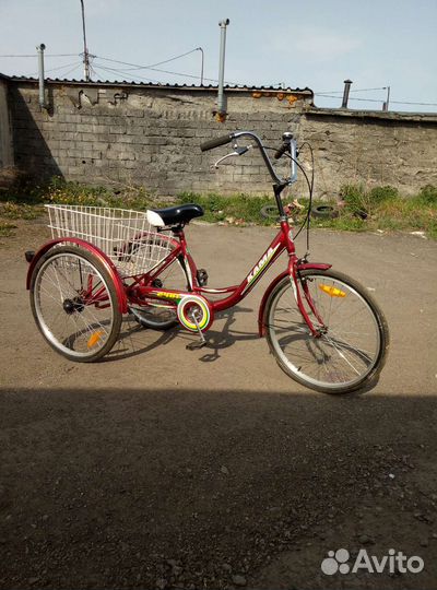 Трехколесный велосипед для взрослых