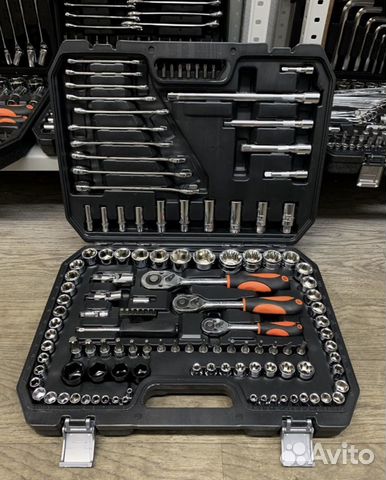 Набор инструментов головки ключи 151 предмет