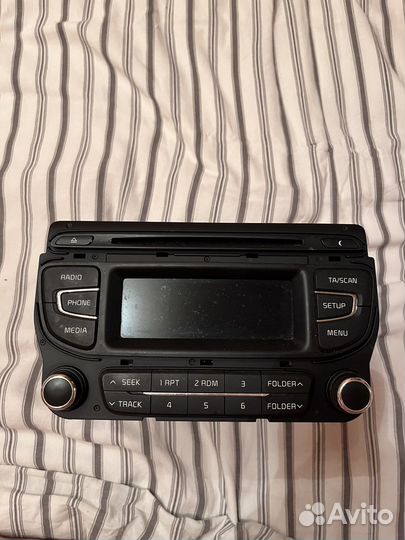 Штатная магнитола Kia ceed jd 2 2017г