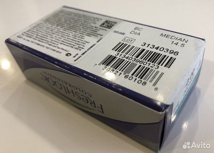 Цветные контактные линзы FreshLook (бирюзовый)