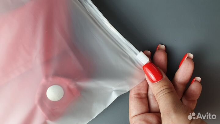 Пакет зип лок / zip lock матовый 40х50 110 мкм