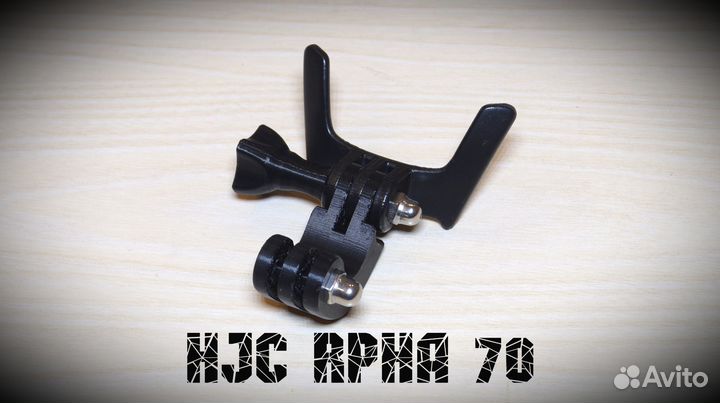 Крепление камеры GoPro на Мотошлем HJC rpha 70