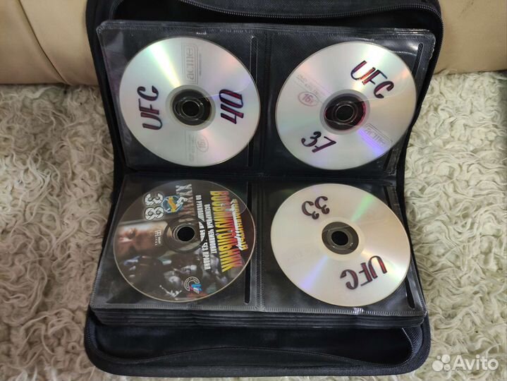 DVD диски UFC Бои без правил