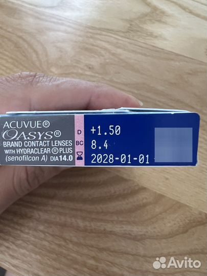 Линзы контактные acuvue oasys двухнедельные