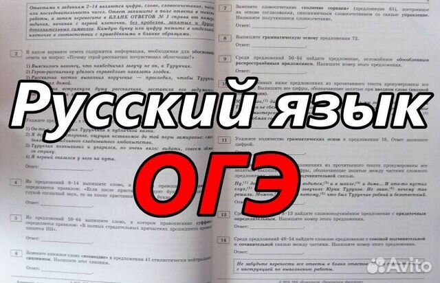 Репетитор по русскому языку(ОГЭ) в Волгодонске | Услуги | Авито
