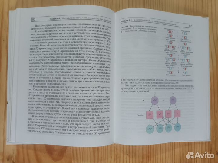 Учебник биологии 9 класс Мамонтов