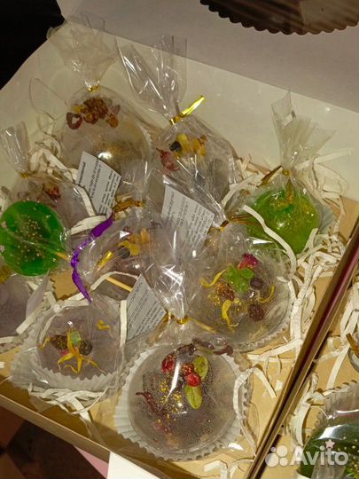 Бомбочки с ароматным чаем