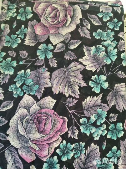 Ткань крепдешин натуральный шелк производство СССР