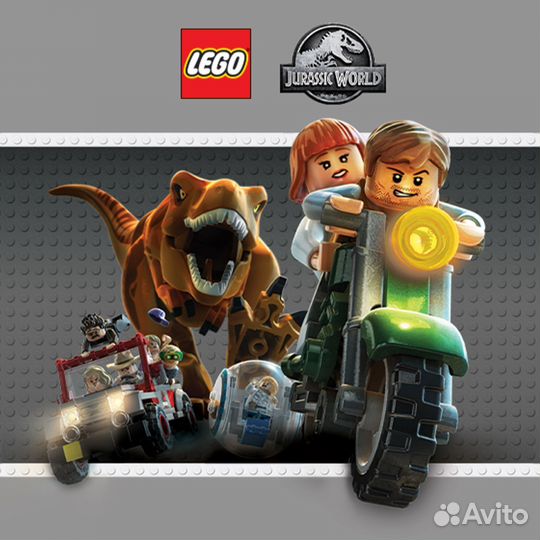 Lego Jurassic World на PS4 и PS5 игры на пс
