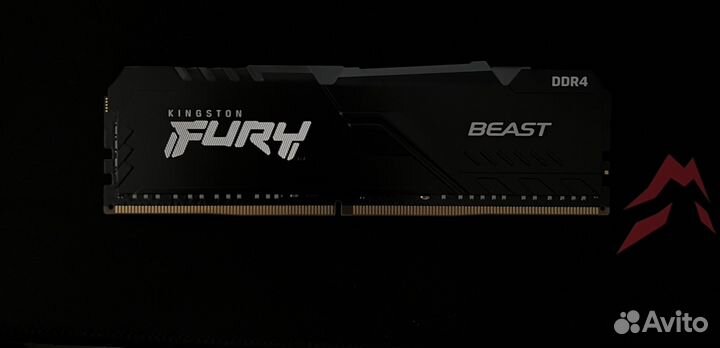 Оперативная память Kingston fury Beast Black ddr4