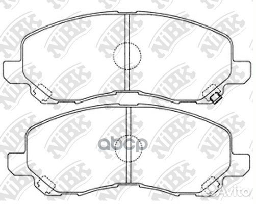 Колод. торм. диск. NiBK PN3469 PN-3469 NiBK