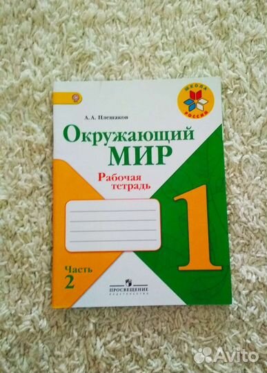 Окружающий мир 1 класс Рабочая тетрадь