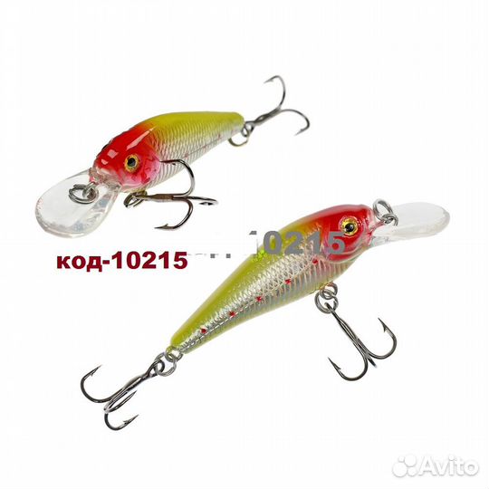 Воблер дл45 мм 3.2 гр.0-1.2м Amafish finger