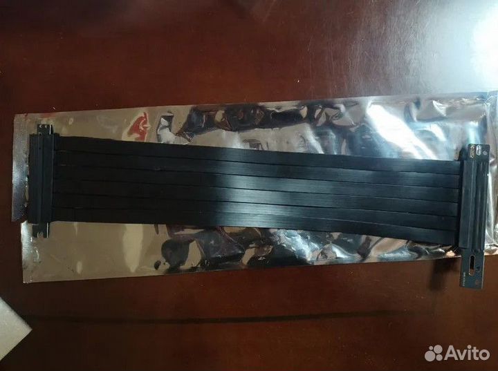 Райзер pcie на шлейфе гибкий 30 см, Riser Card 90