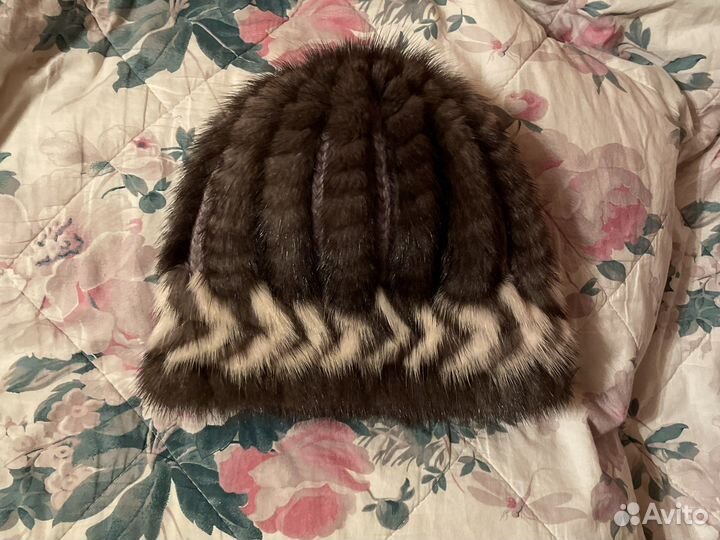 Новая Шапка вязаная норка