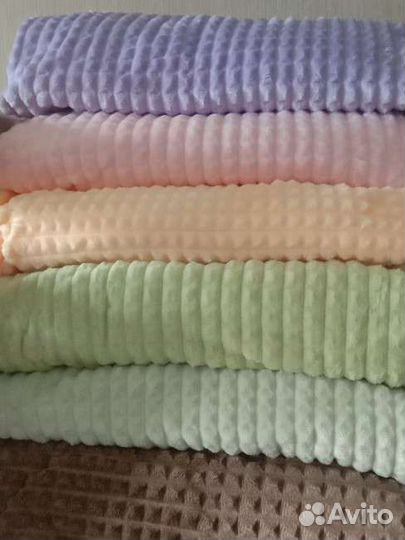 Плед кубики и ананасики