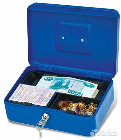 Металлические ящики (сейфы) для денег и ценностей