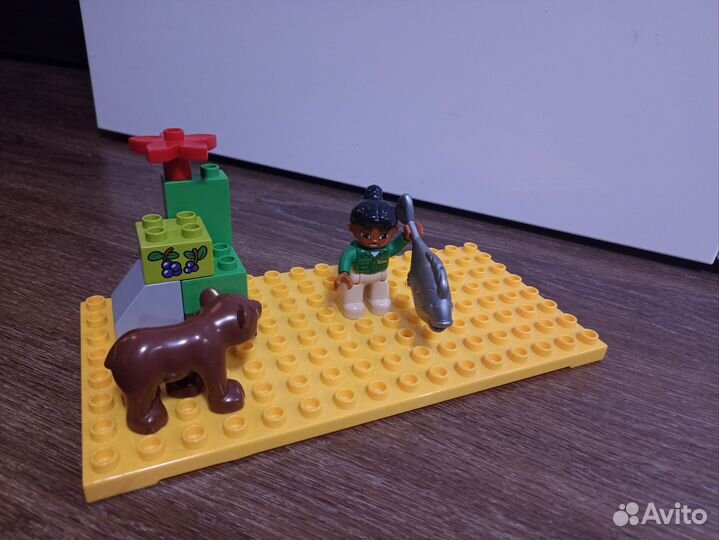 Lego duplo 10576 бурый медвежонок