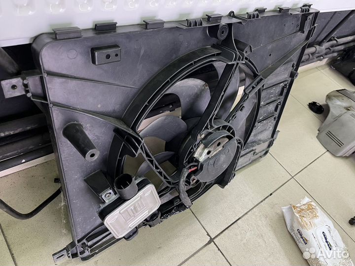 Вентилятор охлаждения на volvo s80