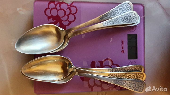 Серебряные столовые ложки