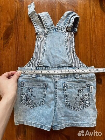 Джинсовый комбинезон для девочки (9-12 мес.)