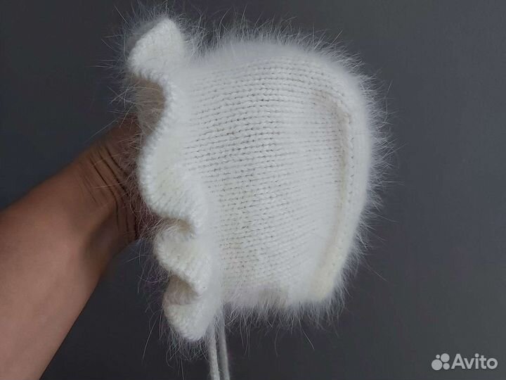 Чепчик из ангоры