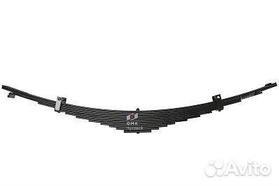 Рессора передняя 11-и л. без накладки урал-5557