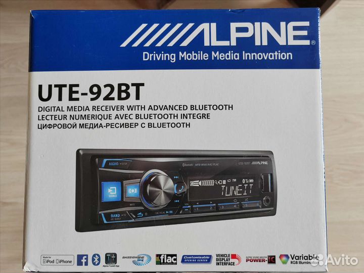 Автомагнитола alpine алпайн