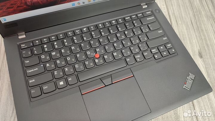 Lenovo Thinkpad T480 8-ядер, до 32гб-озу