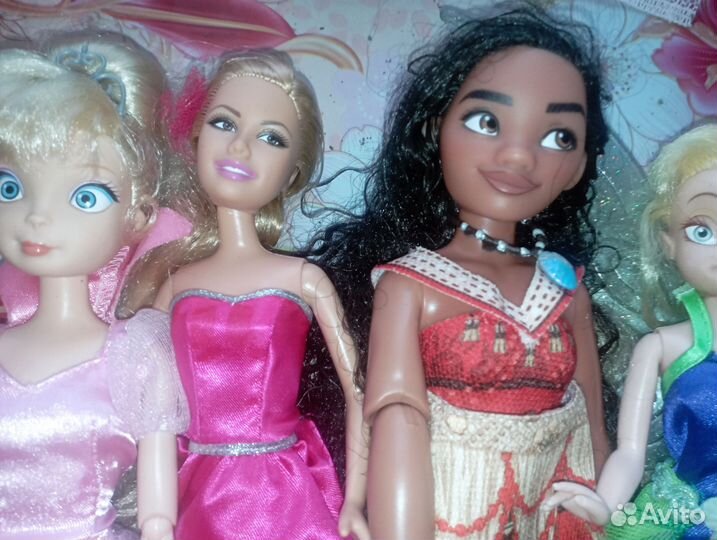 Рапунцель, мх, Тиана, Эльза, Барби невеста