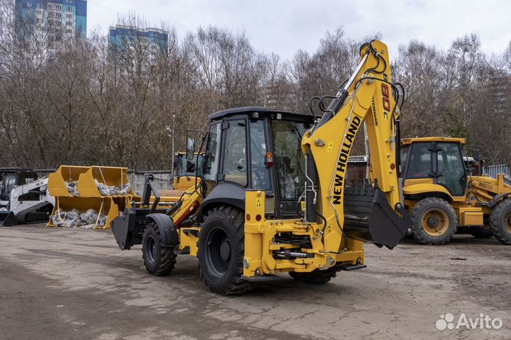 Экскаватор-погрузчик New Holland B80B, 2023